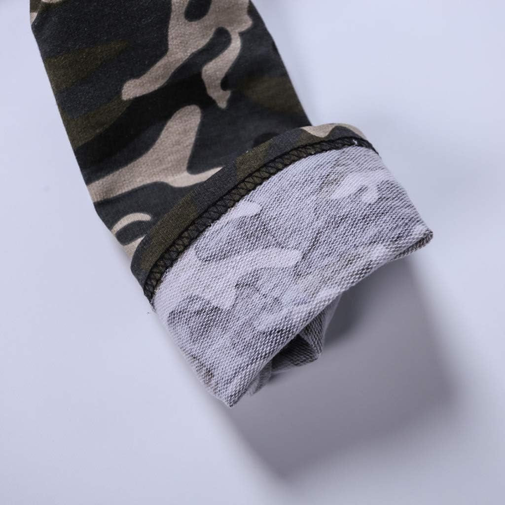 Clothing Sets for Boys 2PCS Kids Letter Tops Set Teen Camouflage Pants Outfits Boys Baby Tracksuit (White, 7-9 Years)